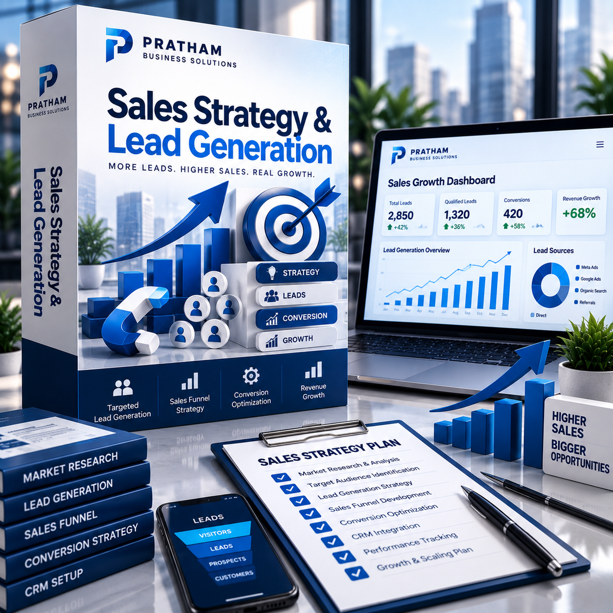Sales Strategy &amp; Lead Generation Services